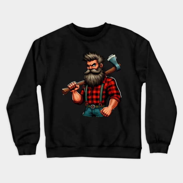 LumberJack Crewneck Sweatshirt by Out of the world